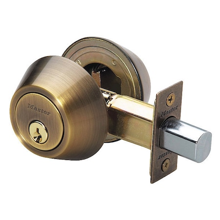 Deadbolt, Antique Brass, Double Cylinder MPN:DS0705KA4S