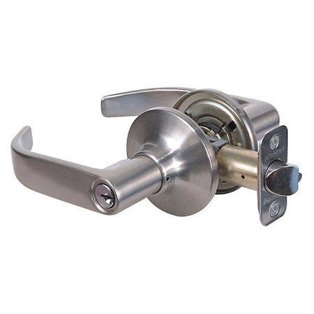 Lever Lockset, Satin Nickel, Return Style MPN:RL0115KAS
