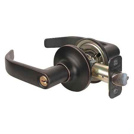 Lever Lockset, Aged Bronze, Return Style MPN:RL0212PKA4