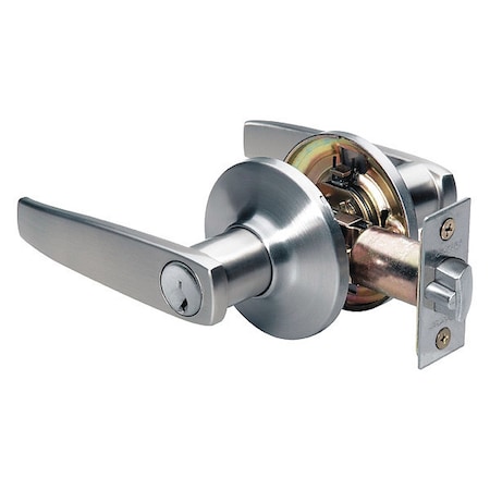 Lever Lockset, Satin Nickel, Key Alike MPN:SLL0115KA4S
