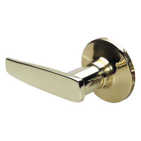 Lever Lockset, Polished Brss, Strght Style MPN:SLL0503BOX