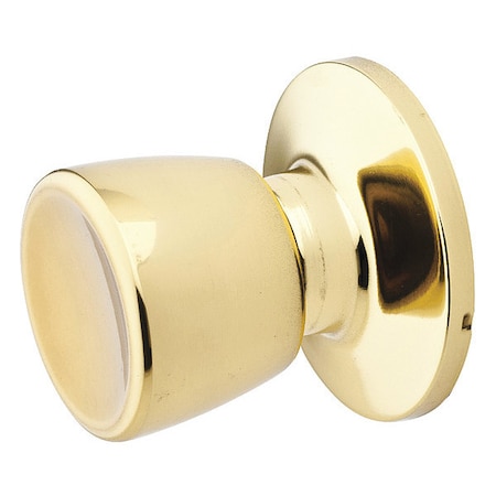 Knob Lockset, Tulip Style, Polished Brass MPN:TU0503BOX
