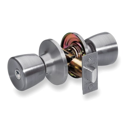 Knob Lockset, Mechanical, Privacy, Grd. 3 MPN:TUO0315/T6P