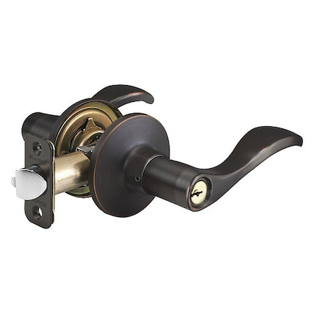 Lever Lockset, Aged Bronze, Wave Style MPN:WL0112PKAS