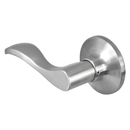 Lever Lockset, Satin Nickel, Wave Style MPN:WLLH0515BOX