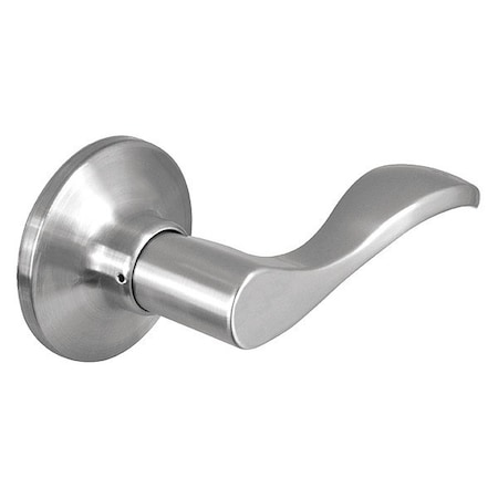 Lever Lockset, Satin Nickel, Wave Style MPN:WLRH0515BOX
