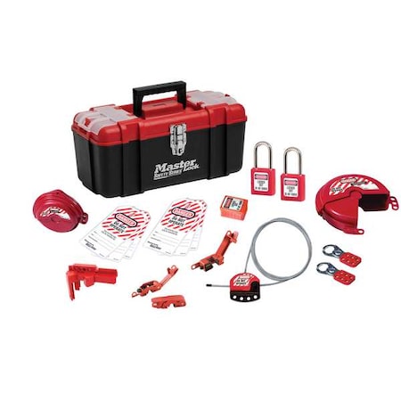 Valve/Electrical Kit, Red, Plastic Case MPN:1457VE410KABAS