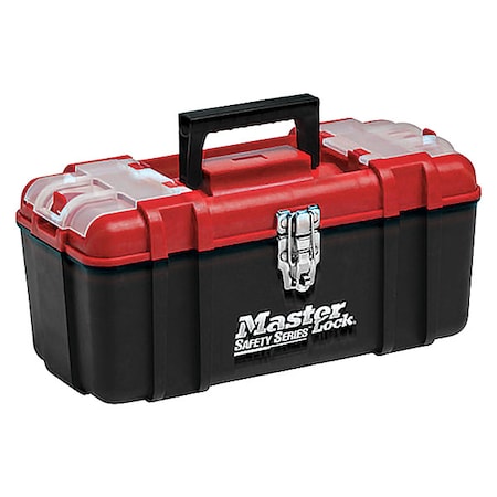Lockout Tool Box, Polypropylene, 17 in Width, 9 in Height MPN:S1017