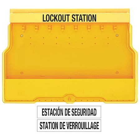 Lockout Station, Unfilled, 22 In W MPN:S1850