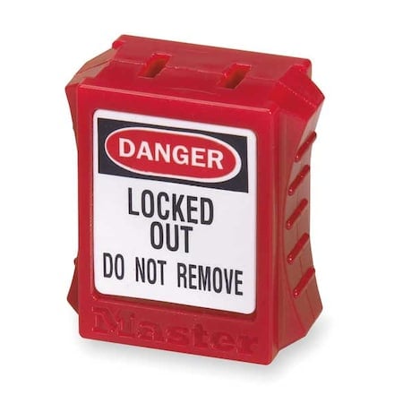 Plug Lockout, Red, 5/16 In.D MPN:S2005