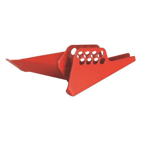 Ball Valve Lockout, Thermoplastic, Red MPN:S3476