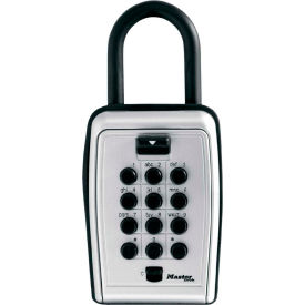 Master Lock® No. 5422D Push Button Portable Lock Box - Set-Your-Own Combination 5422D