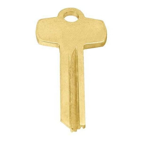 Key Blank, Brass, Best A Keyway, 7 Pins MPN:KCAKBWWG