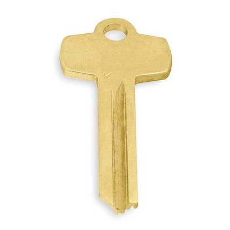 Key Blank, Brass, Best D Keyway, 6 Pins MPN:KCDKBWWG