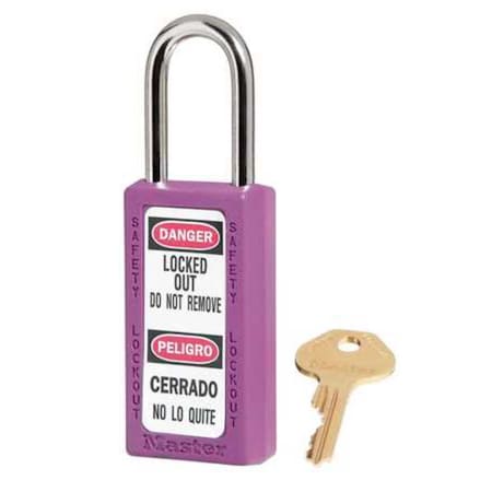 Purple Safety Padlock 3
