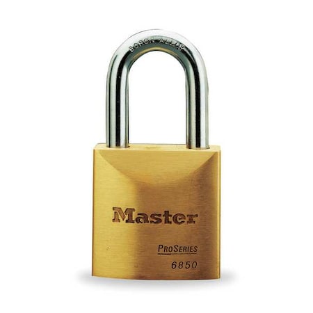 5 Pin Brass Rekeyable Padlock Keyed Diffe MPN:6850