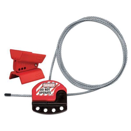 Butterfly Valve Lockoutdevice W 3-Foot Cable L MPN:S3921