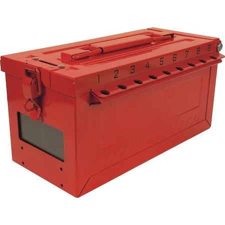 Portable Group Lock Boxwith Key Window MPN:S600