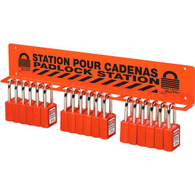 Master Lock® S1518 Large Padlock Wall Rack S1518