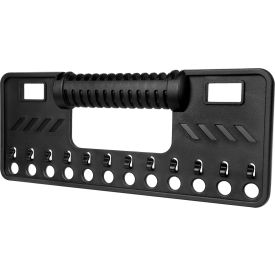 MasterLock® Replacement Padlock Caddy Holds 12 Padlocks Black S3503 S3503