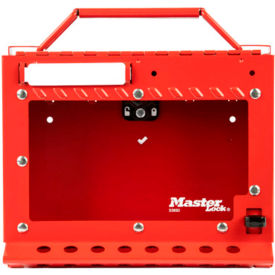 Master Lock® S3650 Group Lock Box Wall Mounted Red S3650