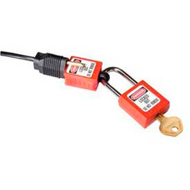 Master Lock® Plug Lockout Use For 110-120v Prongs S2005