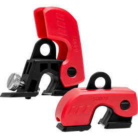 Master Lock® Grip Tight Plus Miniature Circuit Breaker Lockout Device 120/240V Red S3821
