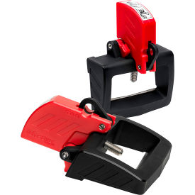 Master Lock® Grip Tight Plus Oversized Handle Circuit Breaker Lockout 480/600V Red S3823