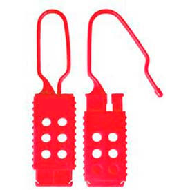 Master Lock® Lockout Hasp Nylon Plastic 1-5/8
