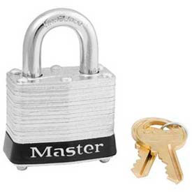 Master Lock® Steel Padlock No. 3 Rfd Laminate 1-9/16