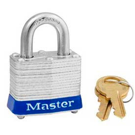 Master Lock® Steel Padlock No. 3 Reinforced Laminate 1-9/16