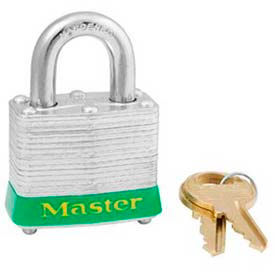 Master Lock® Steel Padlock No. 3 Rfd Laminate 1-9/16