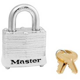 Master Lock® Steel Padlock No. 3 Rfd Laminate 1-9/16