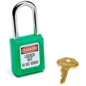 Master Lock® Safety 410 Series Zenex® Thermoplastic Padlock Green 410GRN 410GRN