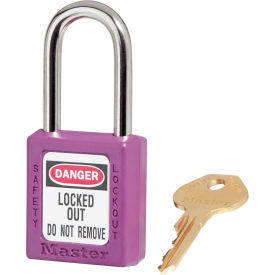 Master Lock® Thermoplastic Zenex™ 410KAPRP Safety Padlock 1-1/2