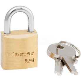 Master Lock® No. 4120 General Security Brass Solid Body Padlocks 4120 - Pkg Qty 12