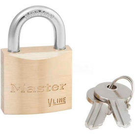 Master Lock® No. 4130 General Security Brass Solid Body Padlocks 4130 - Pkg Qty 6