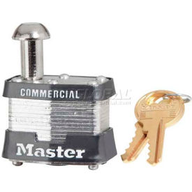 Master Lock® No. 443KA General Security Laminated Padlocks 443KA - Pkg Qty 24