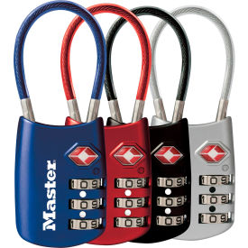 Master Lock® No. 4688D TSA-Accepted Luggage Combination Padlock 2