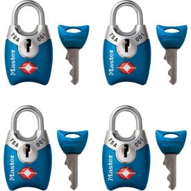 Master Lock® No. 4689Q TSA-Accept Keyed-Alike Metal Padlock 1