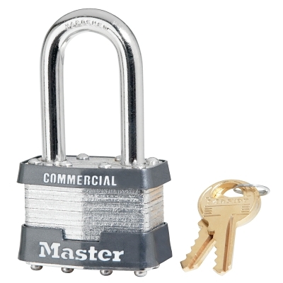4 Pin Tumbler Padlock Keyed Alike w/1-1/2