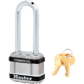 Master Lock® No. M1KALJSTS Magnum Laminated Steel Padlock Keyed Alike M1KALJSTS - Pkg Qty 24