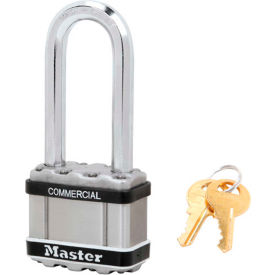 Master Lock® No. M5KALJSTS Magnum Laminated Steel Padlock Keyed Alike M5KALJSTS - Pkg Qty 24