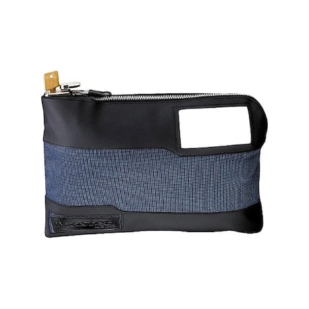DepositBag, Blue, Nylon, 11-1/2inH, 8-1/4inW MPN:7120D