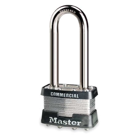 5 Pin Steel Padlock Keyed Different w/2-1/2