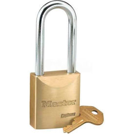 5 Pin Brass Rekeyable Padlock Keyed DIFF. MPN:6840LJ