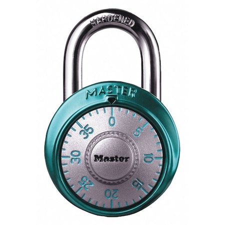 Combination Padlock, Number of Dials 1 MPN:1561DLTBLU