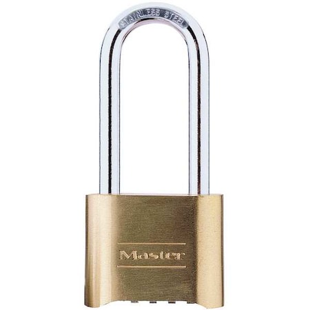 Combination Padlock, 1 1/2 in, Rectangle MPN:175LHSS