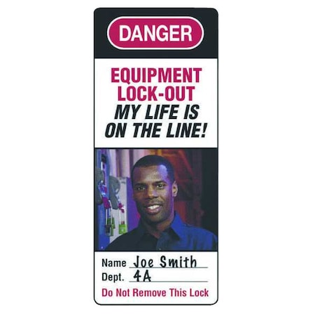 Photo Identif. Label, 2 3/8x1in, Vinyl, PK6 MPN:0411-5705