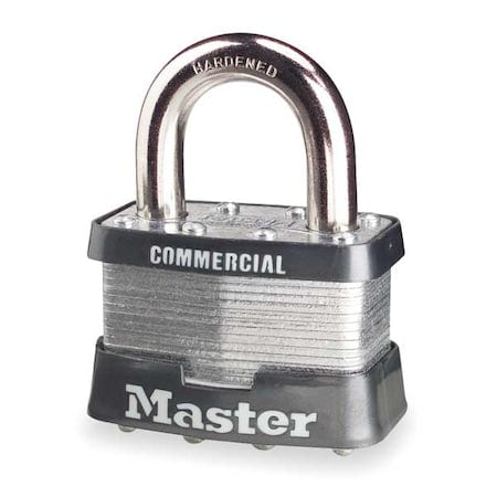 2 In Wide Laminated Steel Padlock Keyed Alike MPN:5KA-A451